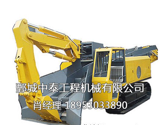 STB-180D型大坡度專用履帶試扒渣機(jī)